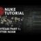 Nuke Particles Part 1 – The Emitter Node